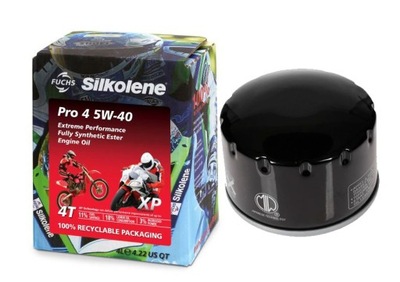 SILKOLENE МАСЛО PRO 5W40+FILTR PEUGEOT RS 400 GEO фото