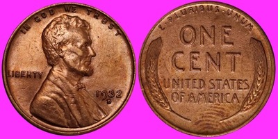 USA 1 Cent 1932 „D” - Denver /U 294