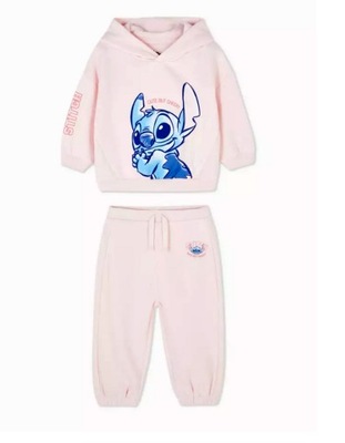 Disney Dres dresik STITCH Primark 2-3 latka 98 różowy