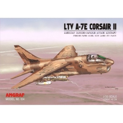 Angraf 104 - Samolot LTV A-7E Corsair II 1:33