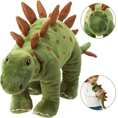 Plyšový maskot plyšák Dinosaurus Stegosaurus 50 cm JATTELIK