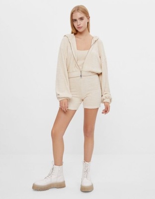 BERSHKA SPODENKI SZORTY bCOMFY BERMUDY 8050315 R.S