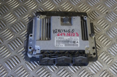 Блок управления двигателя 1.6 hdi peugeot citroen фото №1