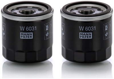 Mann-filter w 6031 фільтр оливи фото №1