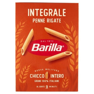 Makaron pełnoziarnisty Barilla Penne Rigate 500g