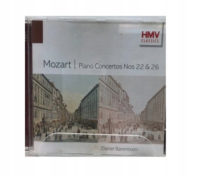 CD - MOZART - PIANO CONCERTOS NOS 22 & 26