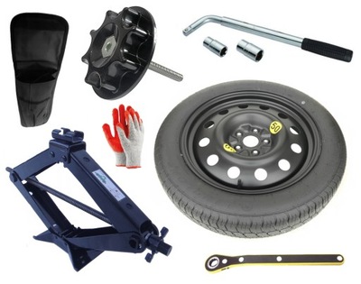 NUEVO RUEDA RUEDA DE RECAMBIO NISSAN QASHQAI J11 R18 KIT  