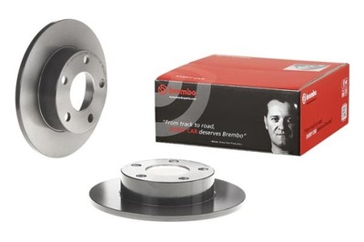 BREMBO ГАЛЬМІВНІ ДИСКИ ЗАД AUDI A4 B5 VW PASSAT B5