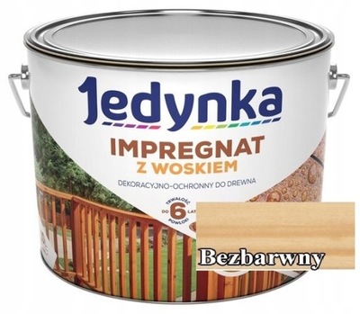 IMPREGNAT JEDYNKA DO DREWNA BEZBARWNY 5L