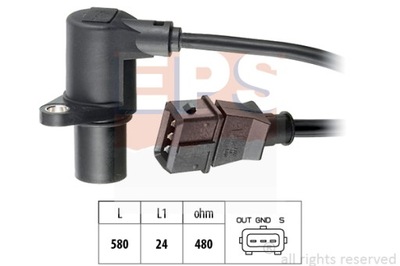 SENSOR POSICIÓN DE EJE KORB. VW 1-953-297 EPS  