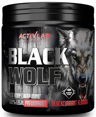 ACTIVLAB BLACK WOLF 300g PRE-WORKOUT BETA ALANINA