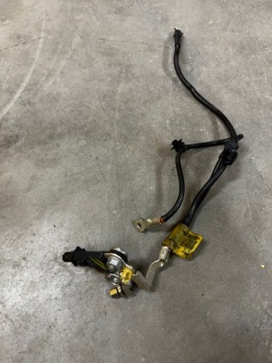 Клемма минусовая электропроводка аккумулятор citroen c4 picasso ii фото №1