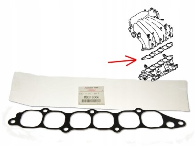 Прокладка колектор впускний впускний md347006 фото №1