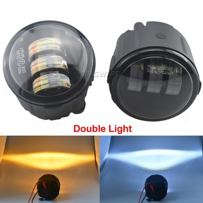 PARTE DELANTERA LUZ FAROS ANTINIEBLA DIODO LUMINOSO LED DRL PARA NISSAN TIIDA 2007 2008 2009  