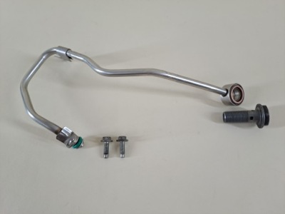 Шланг труба масла turbo турбины 1.0 tce dacia logan iii 3 sandero 21r фото №1