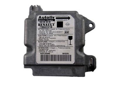 Модуль датчик подушка безопасности renault megane scenic 7700437471b фото №1