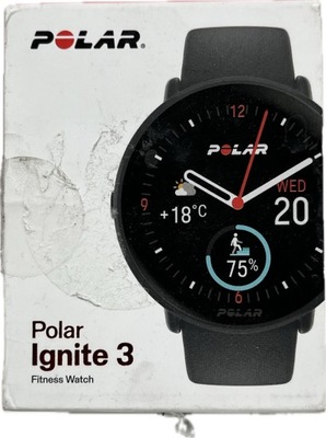 Polar Ignite 3 Zegarek sportowy czarny