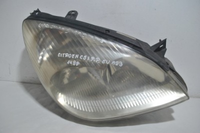 Лампа передняя правый перед citroen c5 i europa фото №1