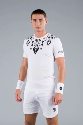 Koszulka męska Hydrogen TRIBAL TECH TEE white - XL