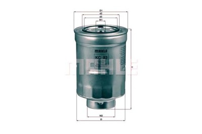 Mahle фильтр топлива toyota mahle фото №1