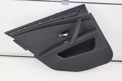 Обивка обшивка дверь левый задняя bmw e60 фото №1