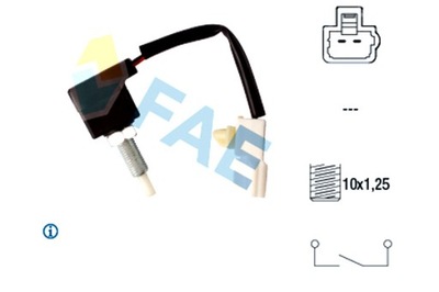 FAE SENSOR POSICIÓN PEDALES CONJUNTO DE EMBRAGUE HYUNDAI ACCENT IV ELANTRA V  