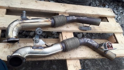 S4 b9 a4 8w труба гаситель выпускной сетка 3.0 tfsi фото №1