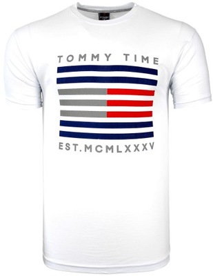 Koszulka męska t-shirt TOMMY TIME T1245 r. XXL