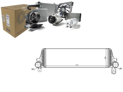 Интеркулер vw transporter mk v 2.0 bitdi 4motion фото №1
