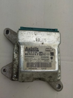Датчик модуль подушка безопасности 8200469203 trafic ii vivaro a фото №1