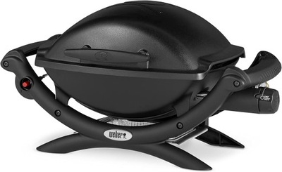 Grill gazowy Weber Q1000, 43 x 32 cm, czarny