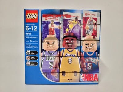 UNIKAT 3563 Lego NBA minifigurki Kobe Bryant Lakers Koszykówka MISB