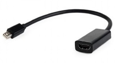 ADAPTER Mini DisplayPort M - HDMI F; 0,15m GEMBIRD A-MDPM-HDMIF-02
