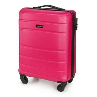 Mała walizka kabinowa WITTCHEN 56-3A-651 różowa