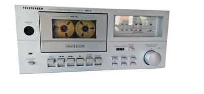 Magnetofon Cassette Deck Telefunken MC-2 MC 2