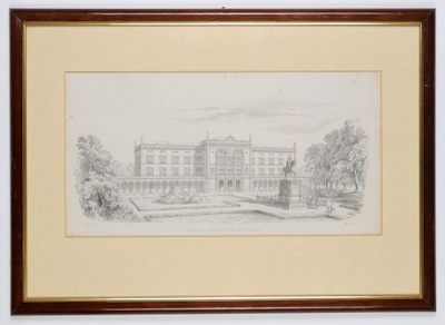 KRÓLEWIEC. Uniwersytet – widok. F.A. Stüler, 1864