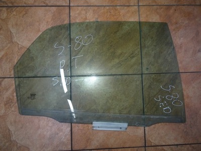 Volvo s80 стекло правый задняя sedan фото №1