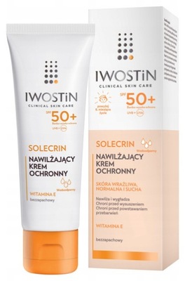 Iwostin Solecrin Nawilżający Krem ochronny SPF50+