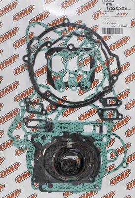 KOMPLET USZCZELEK KTM 125 SX, SXS '07-15 HUSQVARNA TC 125 14-15