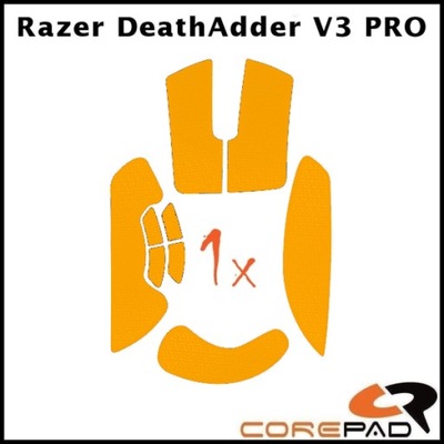 Grip Corepad DeathAdder V3 Pro pomarańczowy