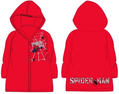 Chłopięcy płaszcz przeciwdeszczowy Marvel, rozmiar 116/122 - Spiderman