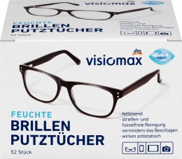 VISIOMAX CHUSTECZKI DO CZYSZCZENIA OKULARÓW 52
