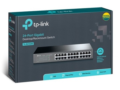 TP-LINK SWITCH 24 PORTY GIGABIT LAN TL-SG1024D