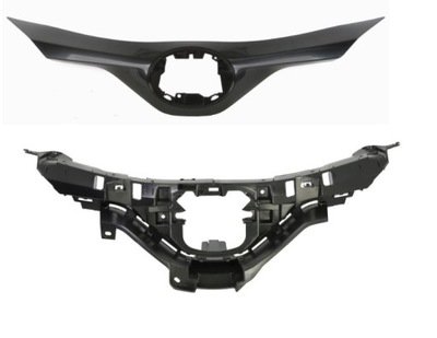 Toyota c-hr chr 16-19 решётка радиатора решётка радиатора + кронштейн внутренний конструкция новый фото №1