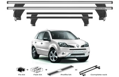 MALETERO DE TECHO ALUMINIO RENAULT KOLEOS 2008>2016  