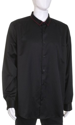 JACAMO czarna satynowa koszula męska XL k 47