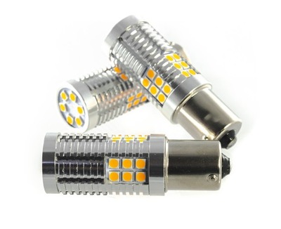 LUZ PY21W BAU15S - POMARANCZ - 100% CANBUS!  