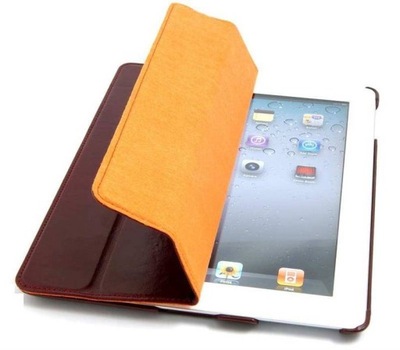 Etui Apple iPad 2 skórzane bordowe STILGUT