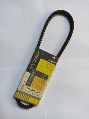 Ремень клиновой renault оригинал 7701348137 avx10x666 10a0665c 62 фото №1
