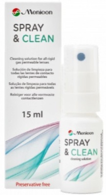 Menicon Spray&Clean do soczewek twardych 15 ml
